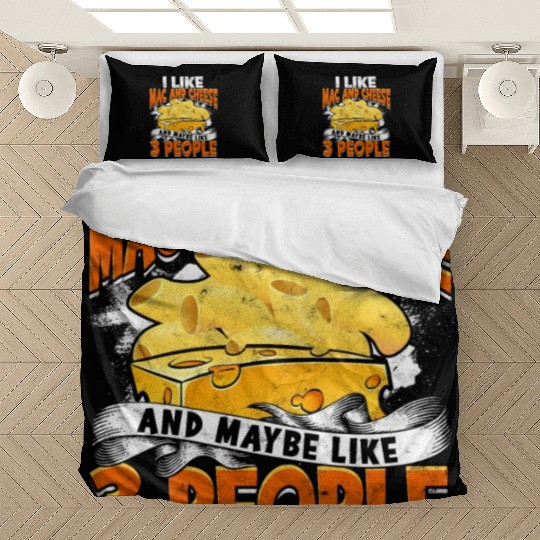 Mac N' Cheese Taster Pasta Food Macaroni Bedding Sets