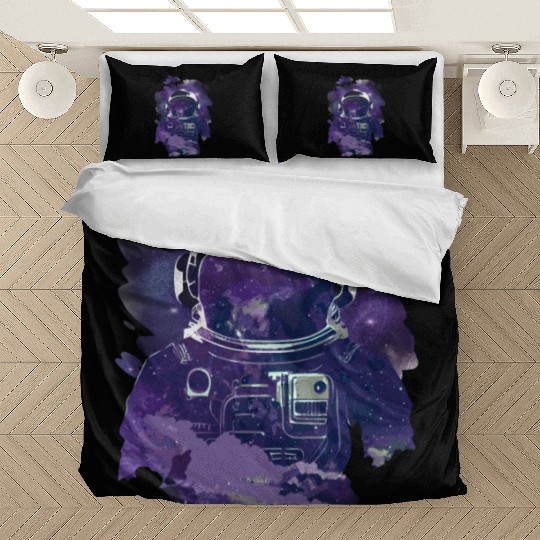 Milky Way Astronaut Astronomy Galaxy Stars Bedding Sets
