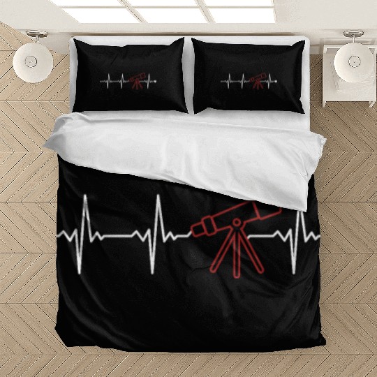 Astronomy Heartbeat Cosmologist Astrophysicist Bedding Sets