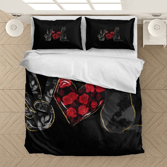 Peace. Love. Goth. Bedding Sets