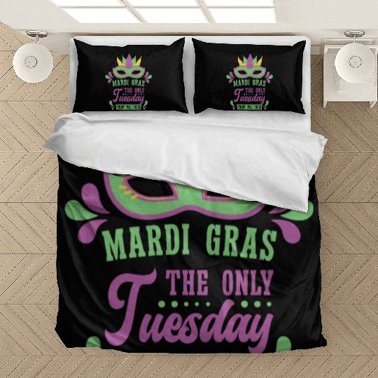 Mardi Gras Carnival Tuesday Beer Drinking Party Bedding Sets
