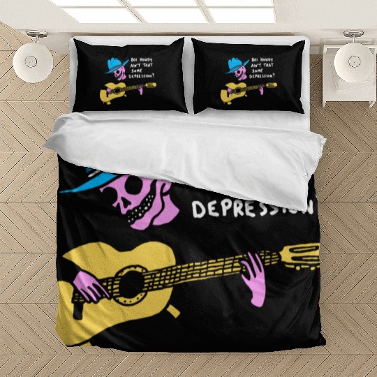 Boi Howdy Ain't That Some Depression? Apparel Bedding Sets
