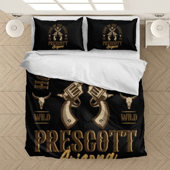 Prescott Arizonna wild west town Bedding Sets
