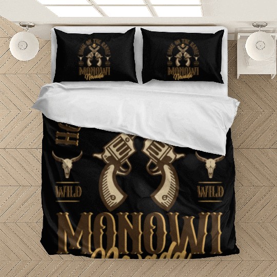 Monowi Nevada wild west town Bedding Sets