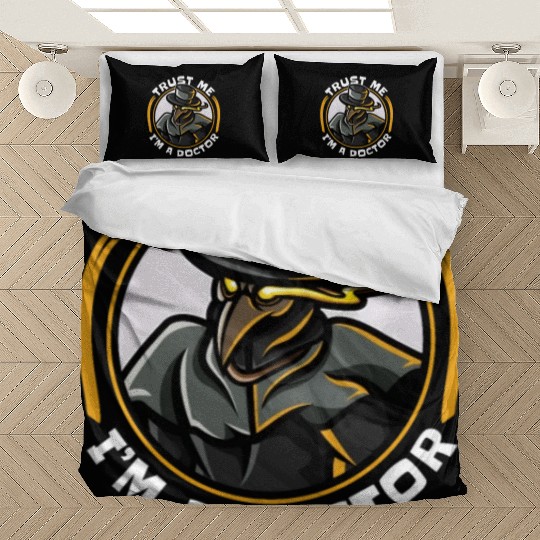 Plague Doctor Plague Doctor Mask Medicines Bedding Sets