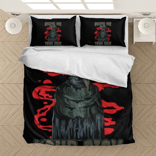Plague Doctor Plague Doctor Mask Medicines Bedding Sets