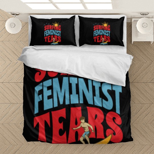 Surfing Liberal Tears Apparel Summer Time Bedding Sets