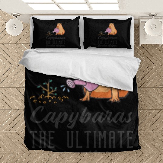 Gardening Capybara Garden Planting Gardener Bedding Sets