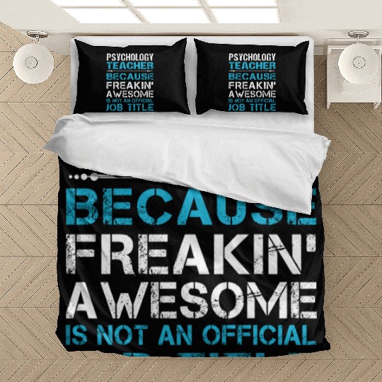 Psychology Teacher Bedding Sets - Freaking Awesome Gift