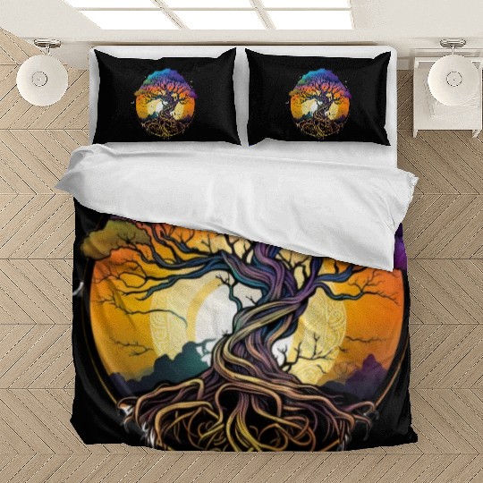 beautiful fantasy tree Bedding Sets