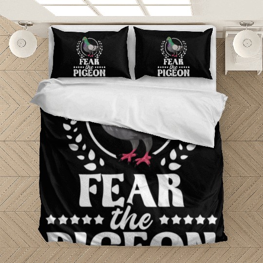 Fear The Pigeon Pigeon Racing Lover Birdwatching Bedding Sets