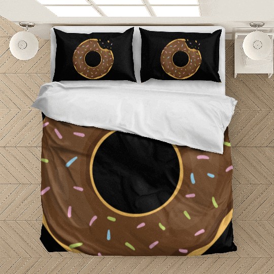 Cool Donut Halloween Doughnut Costume Candy Bedding Sets