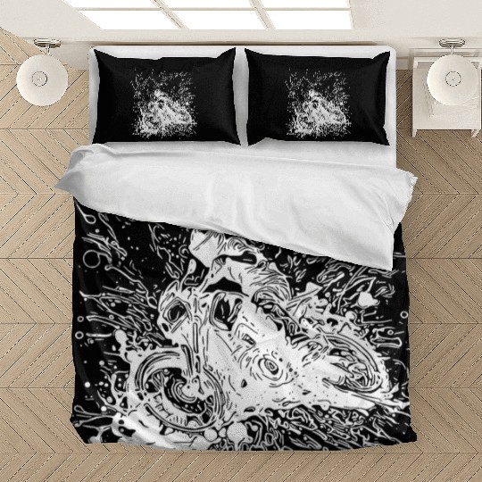 Racing Motorcycle Splash Style Bedding Sets