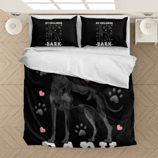 Great Dane Dog Dad Mom Bedding Sets