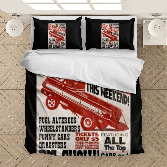vintage, hot, rod, Classic, Racing, auto, automot Bedding Sets