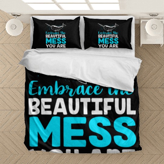 Inspirational Animal Quote Sea Creature Narwhal Bedding Sets