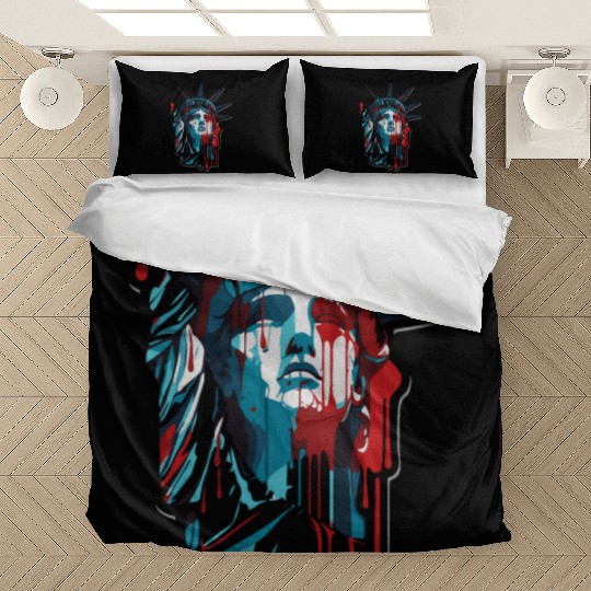 Color Drops Lady Liberty Bedding Sets