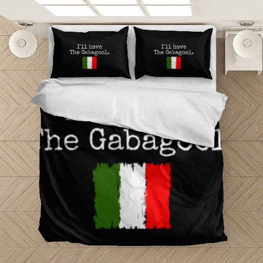 I'll Have The Gabagool Italian Pride Italy Flag Bedding Sets