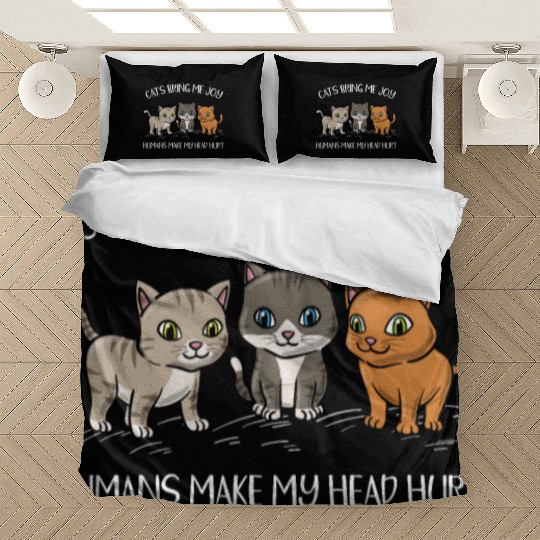Cat Owner Cat Whisperer Kitten Paw Love Pet Cat Bedding Sets