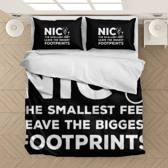 Cute NICU Nurse Saying Bedding Sets