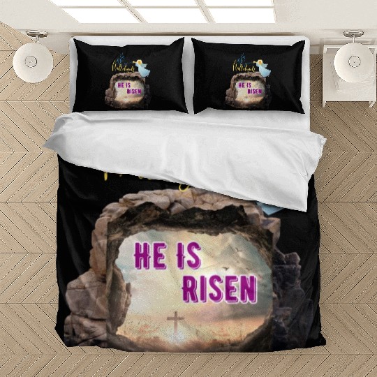 He Is Risen- Hallelujah Bedding Sets