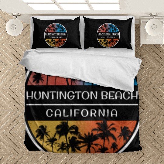 Huntington Beach California Stylish Vacation Bedding Sets