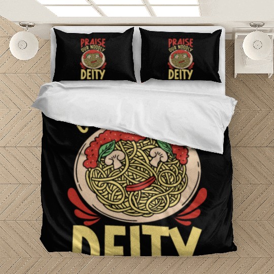 Atheist Atheism Flying Spaghetti Pastafarianism Bedding Sets