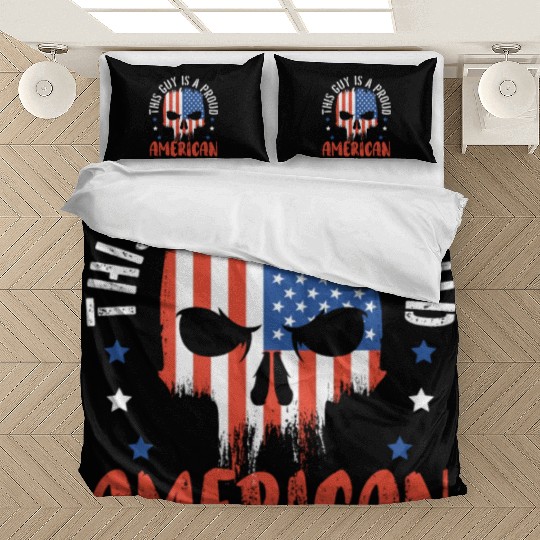 Patriotic America USA Flag 4th Of July American Bedding Sets