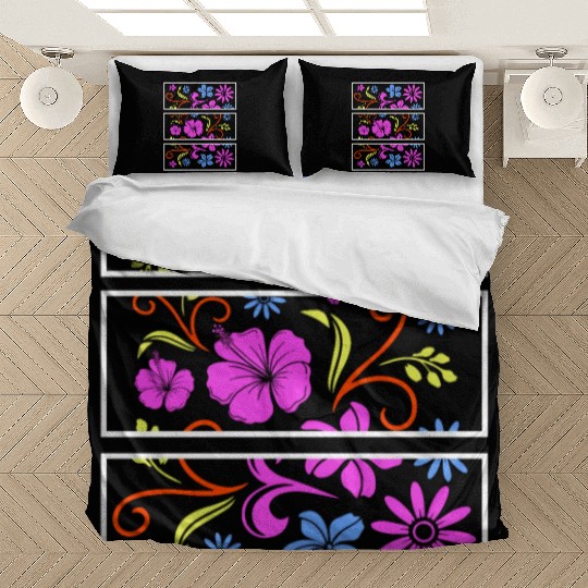Aesthetic Gothic Punk Pastel Flower For Women Bedding Sets