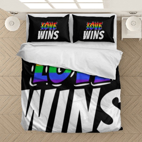 Pride LGBTQ. Love wins Bedding Sets