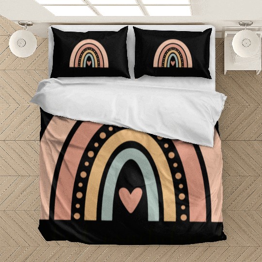School Psychologist Rainbow Bedding Sets