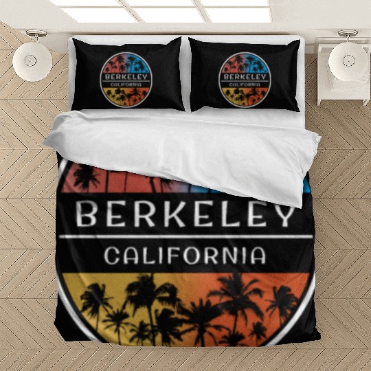 Berkeley California Stylish Vacation Souvenir Bedding Sets
