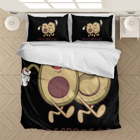 Sibling Big Brother Avocado Goals Hilarious Puns Bedding Sets