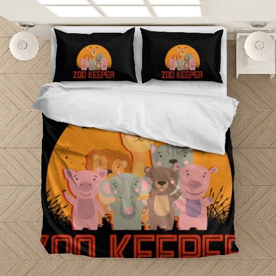 Zookeeper Wildlife Zookeeping Nature Zoo Animal Bedding Sets