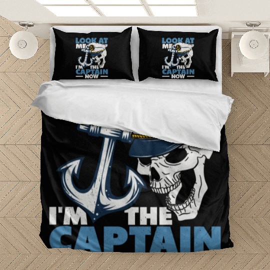 Captain Boat Lovers Fishermen Sailing Boating Bedding Sets