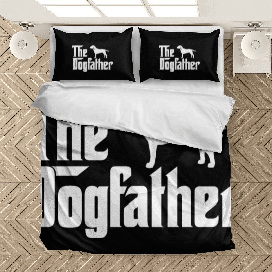 The Dogfather - Funny Beagle Dad Bedding Sets