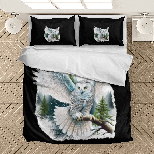 I'm Just Here for the Snow Owls - Birdwatching Bedding Sets
