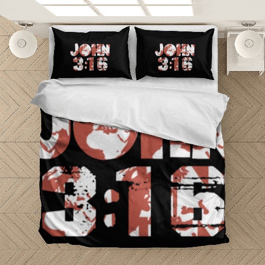 John 3-16 World Bedding Sets