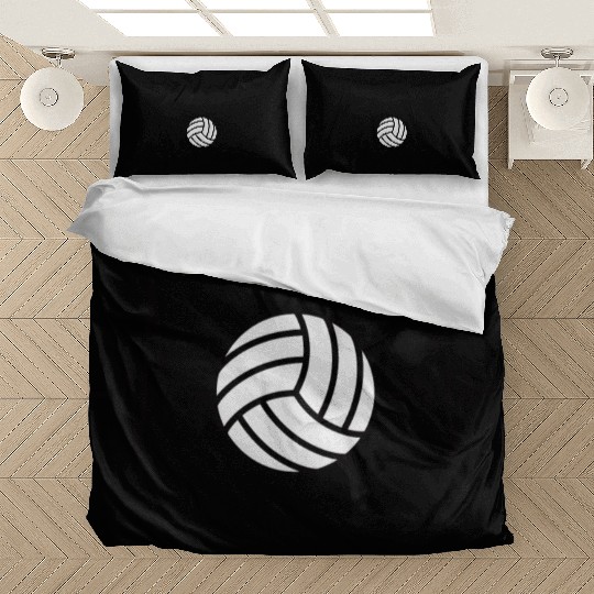 Rash Pulse Frequency Heart Beat Cool Volleyball Bedding Sets