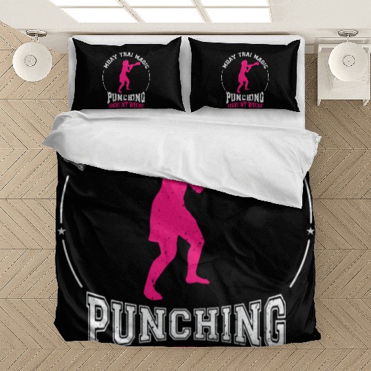 International Women's Day Muay Thai Girl Power Bedding Sets