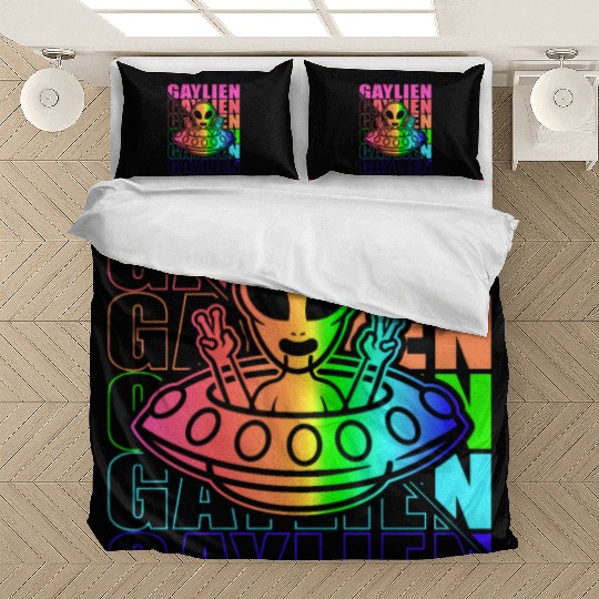 Gender Lesbian, Gay, Trans, Queer Rainbow Bedding Sets