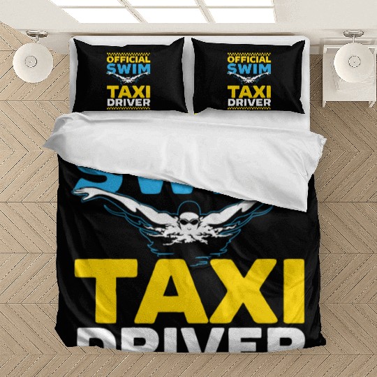 Official Swim Taxi Driver Taxi Taxicab Cab Driver Bedding Sets