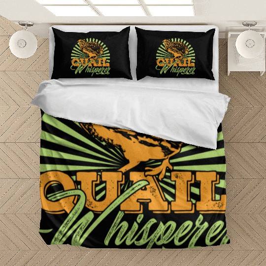 Quail Whisperer Farmer Farming Gift Bedding Sets