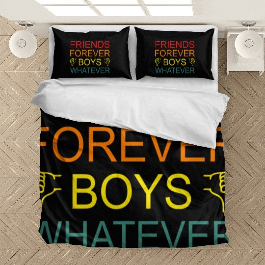 Friends Forever Boys Whatever Bedding Sets