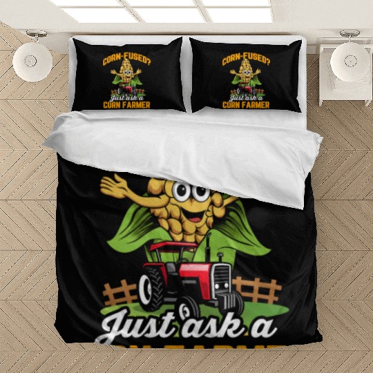 Corn Agriculture Crops Farming Farmer Bedding Sets