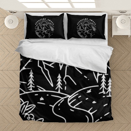 Mountains Nature Adventure Outdoor Bedding Sets