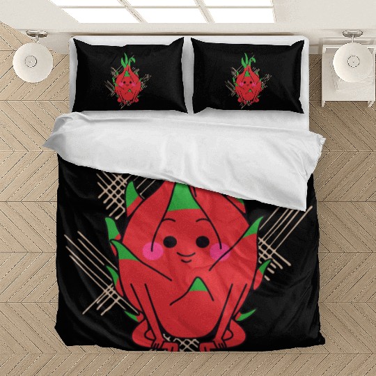 dragon fruit - fruits in season Bedding Sets