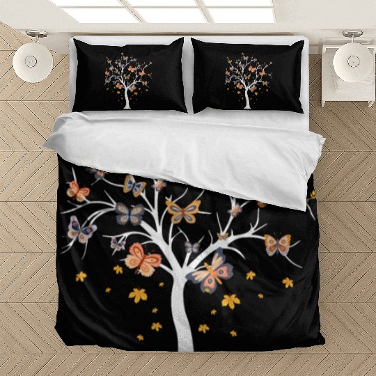 Colorful Nature Butterfly Lover Bedding Sets