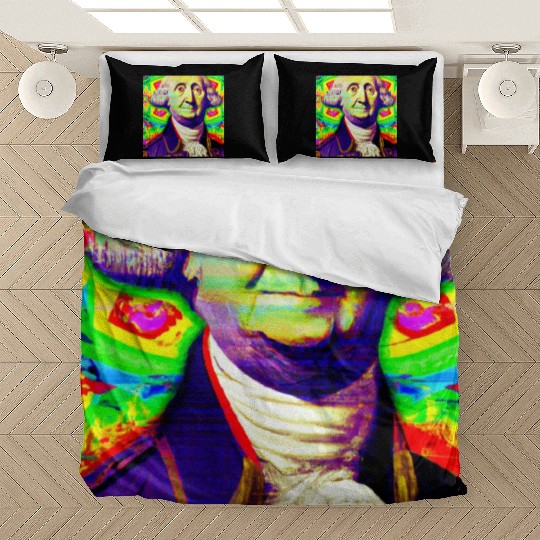 Trippy George Washington Bedding Sets