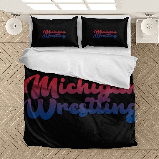 Michigan Wrestling Bedding Sets